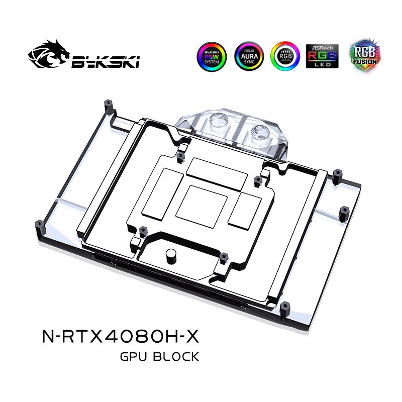 Nvidia Vga Rtx 4080 - Bloque de refrigeración líquida para GPU