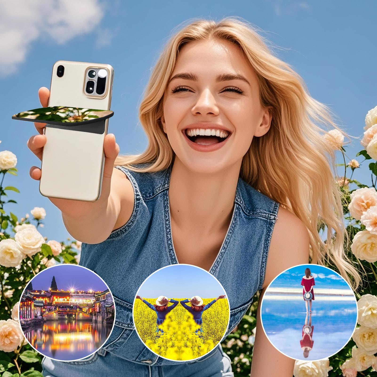 Lente con efecto de espejo par - Tech Accessories Phone reseña y precio