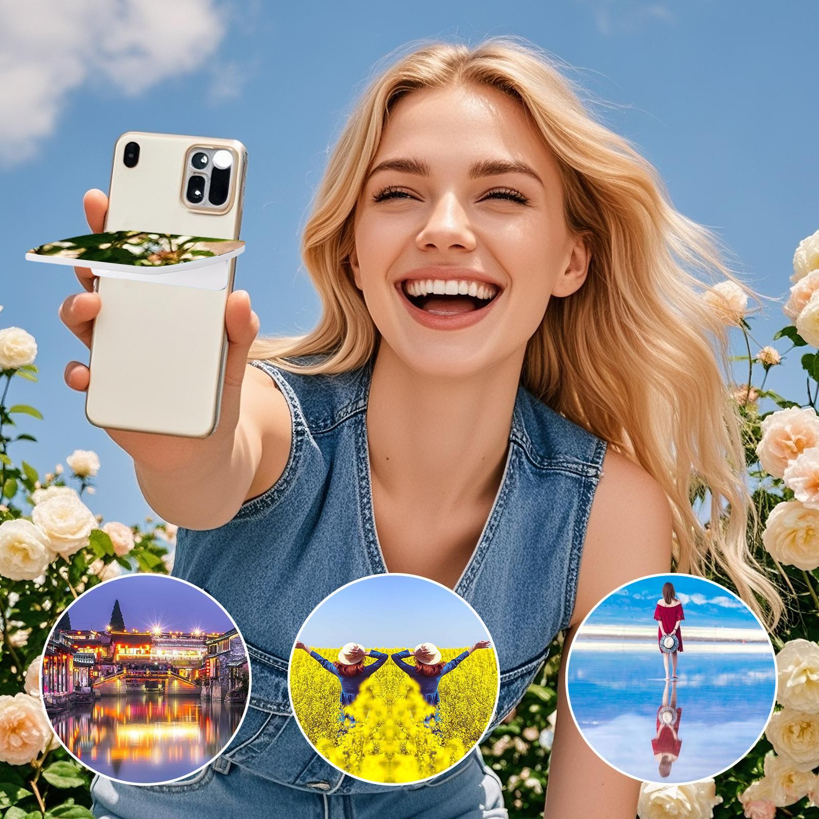 Lente con efecto de espejo par - Tech Accessories Phone reseña y precio
