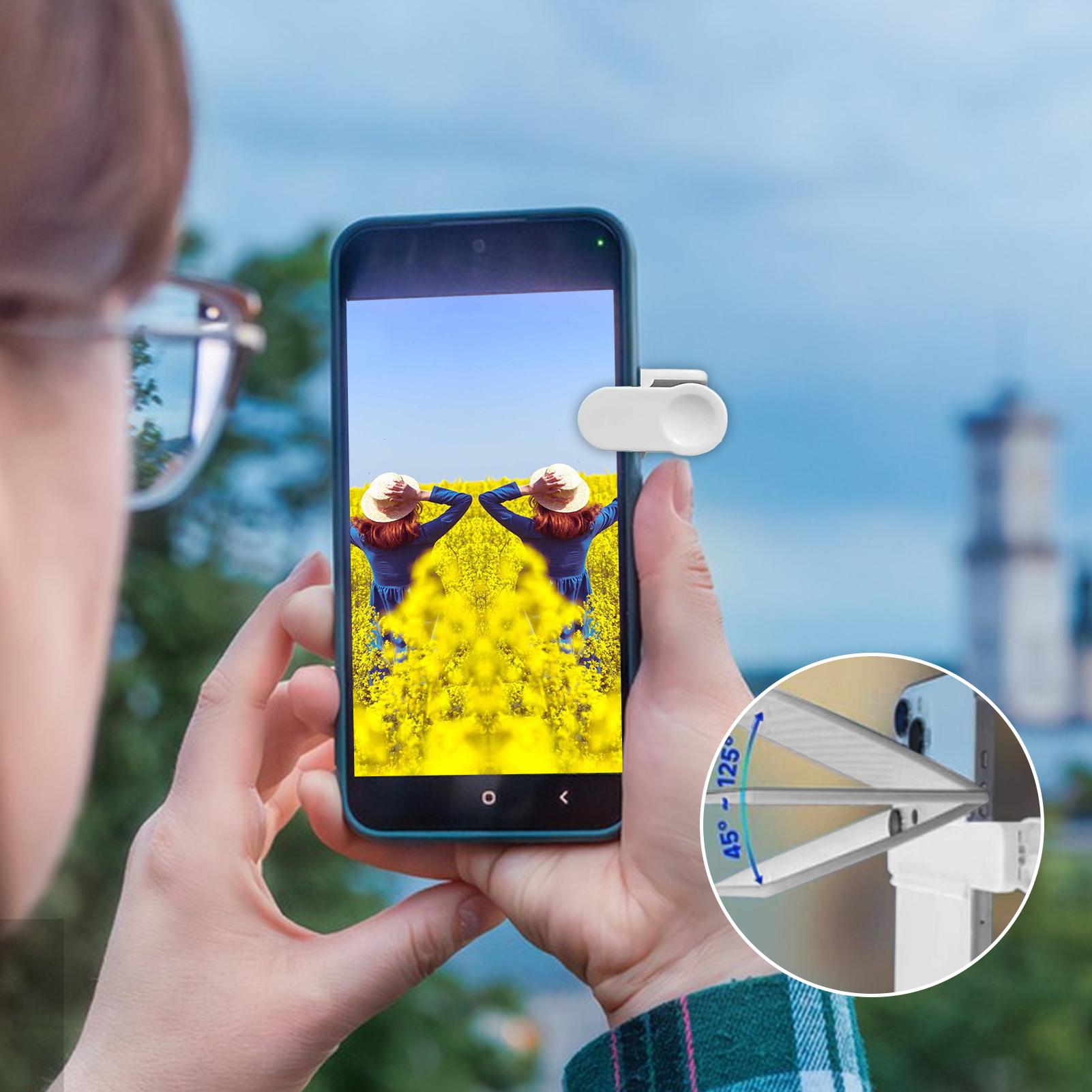 Lente con efecto de espejo par - Tech Accessories Phone reseña y precio