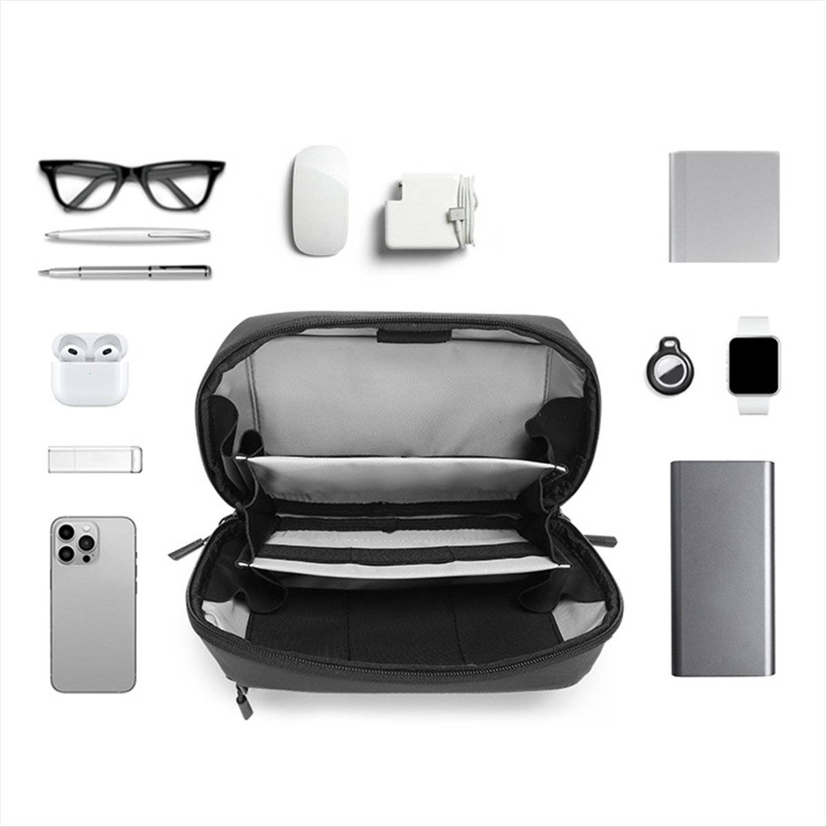 ☶ ❈ ＊ ♥ AC1579 - Bolsa Técnica - Tech Accessories Organizer Pouch reseña y precio