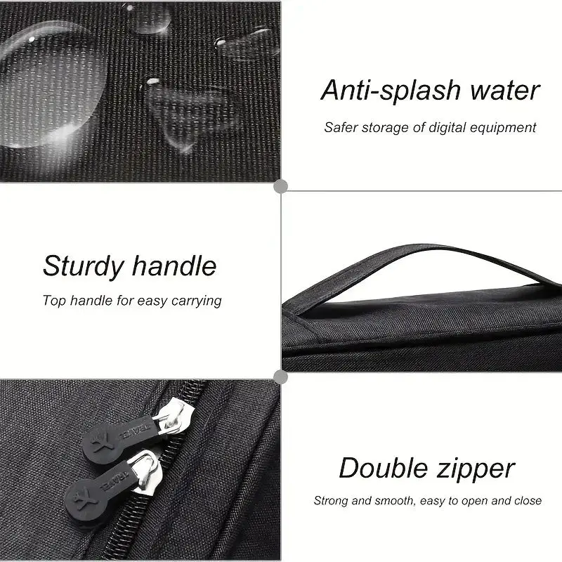 Estuche organizador de tecnolo - Tech Accessories Organizer Pouch reseña y precio