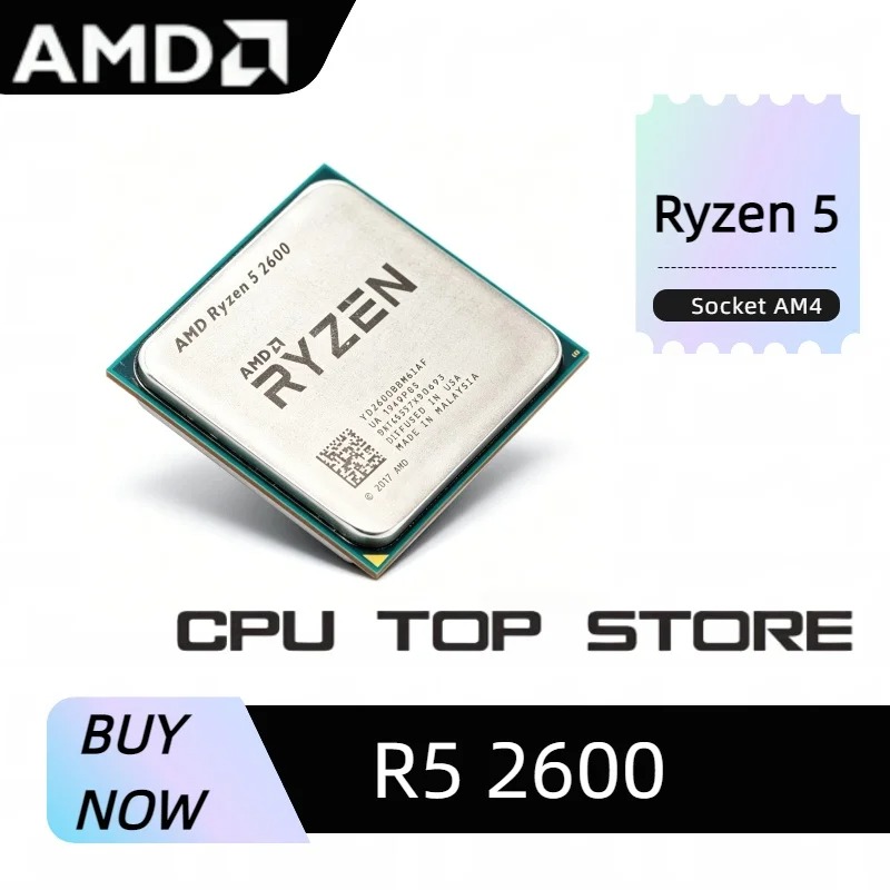 Procesador AMD Ryzen 5 R5 2600 - Amd Cpu Ryzen 5 reseña y precio