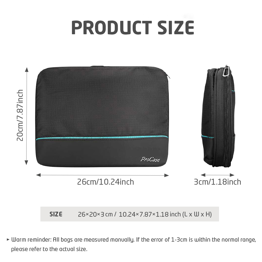 Bolsa organizadora para dispos - Tech Accessories Organizer Pouch reseña y precio