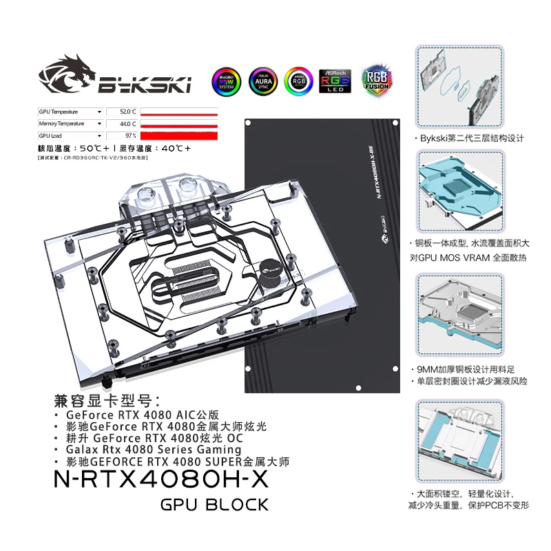 Bloque de refrigeración líquid - Nvidia Vga Rtx 4080 reseña y precio